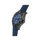 Breitling Superocean Automatic 46mm Blue Dial Blue Rubber Strap Watch for Men - M17368D71C1S1 Authentic Buy Shop Now