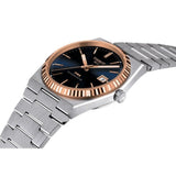 Tissot PRX Powermatic 80 Automatic 18K Gold Blue Dial Silver Steel Strap Watch for Men - T931.407.41.041.00 Authentic Buy Shop Now