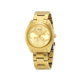 Guess G-Twist Gold Dial Gold Steel Strap Watch for Women - W1082L2 Authentic Buy Shop Now