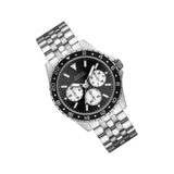 Guess Odyssey Black Dial Silver Steel Strap Watch For Men - W1107G1 Authentic Buy Shop Now