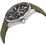 Tag Heuer Aquaracer Black Dial Khakhi Green NATO Strap Watch for Men - WAY101E.FC8222 Authentic Buy Shop Now