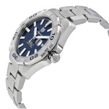 Tag Heuer Aquaracer Calibre 5 Automatic Blue Dial Silver Steel Strap Watch for Men - WAY2012.BA0927 Authentic Buy Shop Now