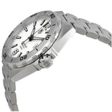 Tag Heuer Formula 1 Calibre 5 Automatic White Dial Silver Steel Strap Watch for Men - WAZ2114.BA0875 Authentic Buy Shop Now
