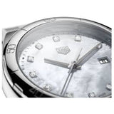 Tag Heuer Formula 1 Diamonds Mother Of Pearl White Dial Silver Steel Strap Watch for Women - WBJ1419.BA0664 Authentic Buy Shop Now