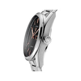 Tag Heuer Carrera Day Date Black Dial Silver Steel Strap Watch for Men - WBN2013.BA0640 Authentic Buy Shop Now